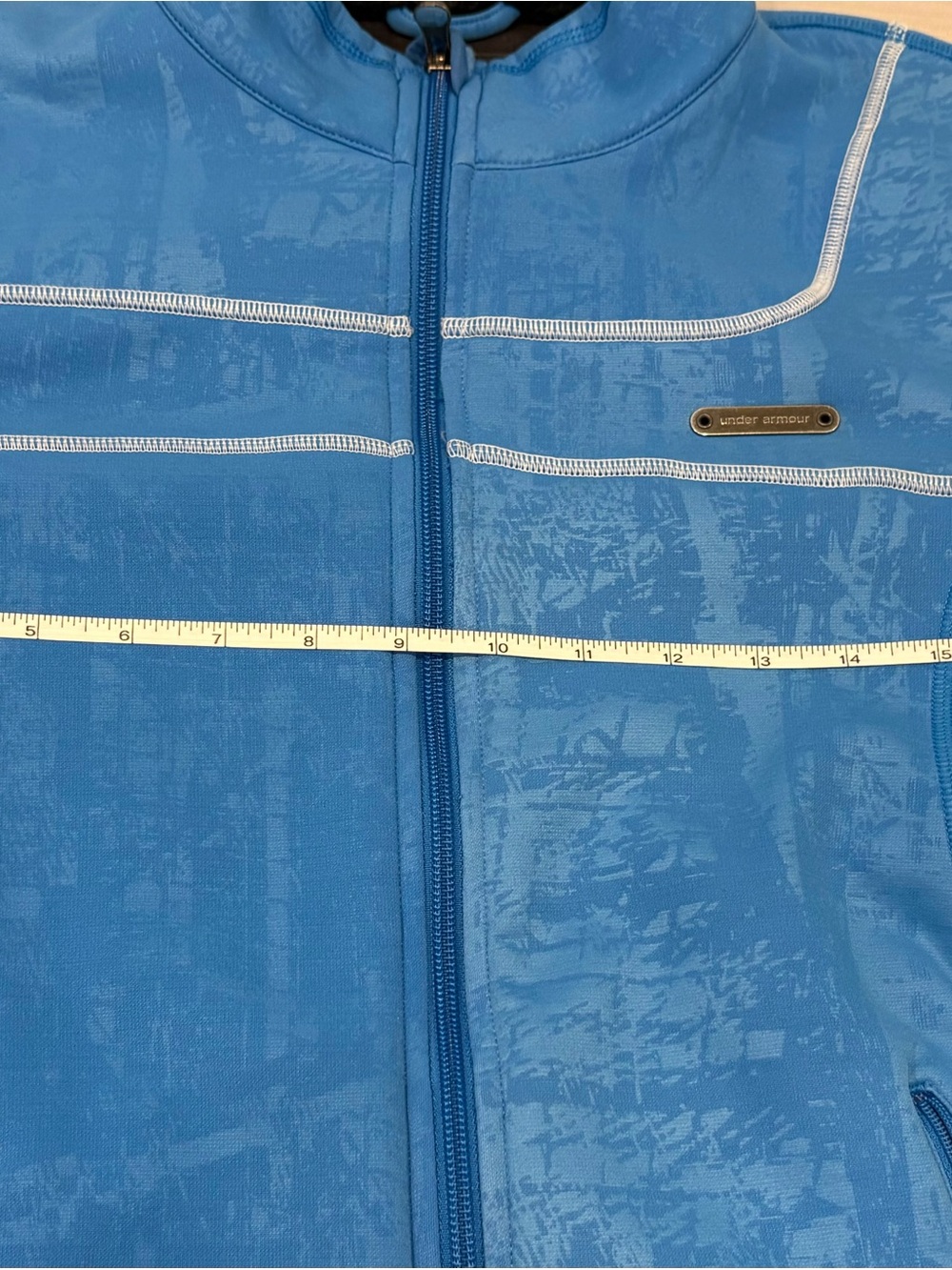 VTG Blue Woman’s Under Armour Zip-Front Jacket #1170 - Picture 10 of 16